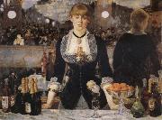 Edouard Manet A Bar at the Folies Bergere oil painting reproduction